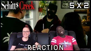 SCHITTS CREEK 5X2 Love Letters REACTION FULL Reactions on Patreon [upl. by Ahselyt]