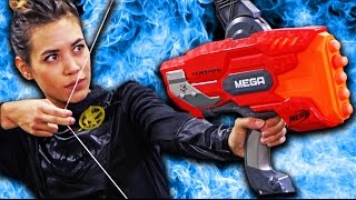 NERF Hunger Games Challenge [upl. by Maxantia]