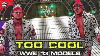 Too Cool WWE 13 Models  WWE 2K Game Mods [upl. by Irehc576]