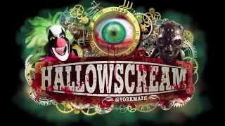 HALLOWSCREAM  York Maze Hallowscream 2014 Halloween fright nights event trailer [upl. by Eelarac]