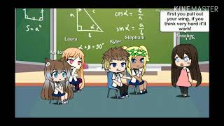 Stephani pees on her crush in class 🍭🍓Kits Funny Gacha🍭🍓 [upl. by Nanaj]