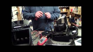 How To Pull Apart A Nilfisk King Vacuum To Access Cord Retract amp Switch [upl. by Simara]