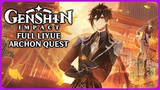 Full Liyue Archon Quest  Genshin Impact [upl. by Tertia173]