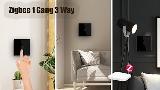 How to install and connect zigbee 1gang 3 way switch  Ft Bseed [upl. by Dove]