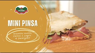 Mini pinsa alla bresaola rucola e grana [upl. by Tapes868]