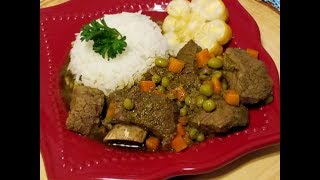 SECO DE CARNE PERUANO AL ESTILO DE LA COCINA DE MAYRI [upl. by Aneleairam]