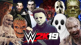 HALLOWEEN ROYAL RUMBLE  WWE 2K19 Gameplay [upl. by Lauber]