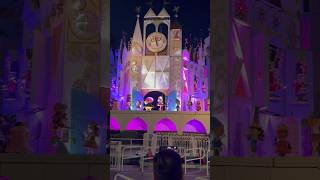 It’s a Small World Clock Face Tower activated with animated figures parade [upl. by Weidar205]