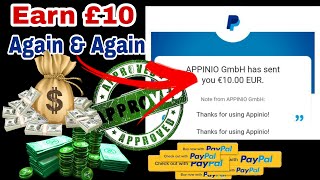 Appinio Surveys  Earn £10 Daily Directly To Your PayPal Account Answering Paid Surveys Questions [upl. by Gnilyam]