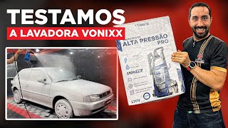 TESTAMOS MAIS UM LANÇAMENTO DA VONIXX  Lavadora de Alta Pressão [upl. by Kciredorb]