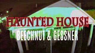 Haunted House Houston Beechnut amp Gessner  Xplore Houston [upl. by Adnilak853]