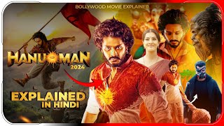 Hanuman 2024 Movie Explained in Hindi  Hanuman Flim In Hindi  Hitesh Nagar [upl. by Viridissa419]