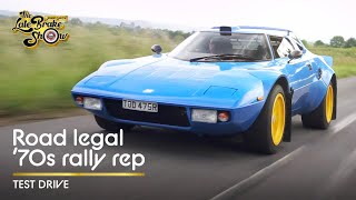 Onboard the ultimate Lancia Stratos HF rally replica [upl. by Smiley210]