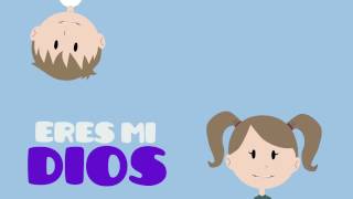 VDF Kids  Eres Mi Dios Video Lyric [upl. by Nennarb]