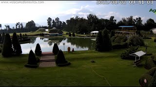 Popocatépetl e Iztaccíhuatl en vivo desde Hacienda Panoaya [upl. by Nivlam]