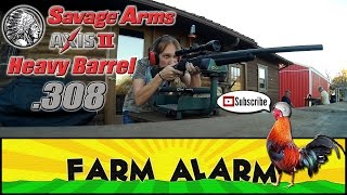 Shooting the Savage 308 Heavy Barrel [upl. by Bower]