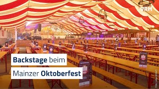 Backstage beim Mainzer Oktoberfest [upl. by Arno]