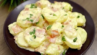 Ein einfaches Rezept für cremige Kartoffeln in der Pfanne Schnell und lecker [upl. by Enautna]