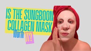 Is the Sungboon Collagen Face Mask Worth it skincare [upl. by Nyleve647]