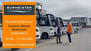 Caravan Messe Bodensee bei Burmeister Caravan Center Bodensee [upl. by Nettirb]