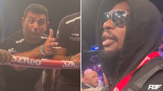 quotNUMBER THREE LETS GOquot  DILLIAN WHYTE amp DEREK CHISORA TRAINER RINGSIDE CHAT AFTER JOE JOYCE FIGHT [upl. by Madigan]