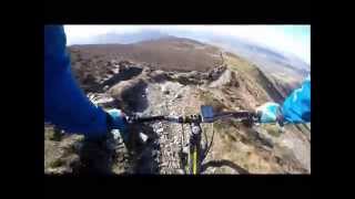 Skiddaw and Ullock Pike MTB Descent [upl. by Ysteb]