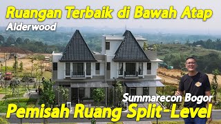 Rumah 3 Lantai Dengan Attic Karya Arsitek Alderwood Summarecon Bogor [upl. by Rafaelof]