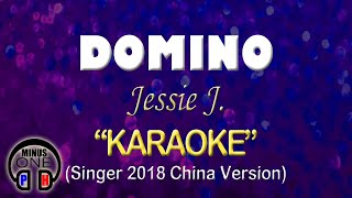 DOMINO  Jessie J KARAOKE Singer 2018 Version Original Key [upl. by Foley]