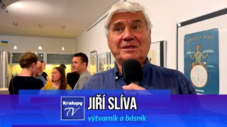 Kralupy TV Do galerie VK 37 zavítal malíř a básník Jiří Slíva 4 6 2024 [upl. by Ev]