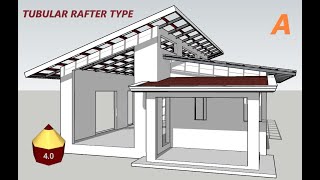 TUBULAR RAFTER TRUSS [upl. by Cogswell223]