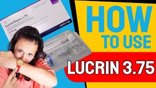 Lucrin Depot 375 mg  How to use [upl. by Rosmunda]