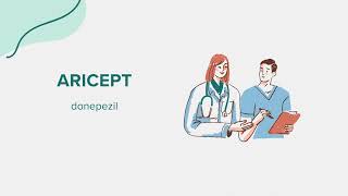 Aricept donepezil  Drug Rx Information [upl. by Tiossem734]