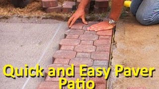 How to Lay Patio Pavers [upl. by Xyno]