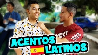 IMITANDO ACENTOS LATINOS en el colegio SIMÓN BOLÍVAR  GUAYAQUIL [upl. by Bab]