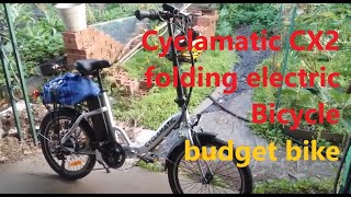 Cyclamatic CX2 folding electric bicycle review [upl. by Nancie]