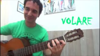 🎼VOLARE NEL BLU DI PINTO DI BLU COVER GUITARRA FINGERSTYLE GUITAR SPANISH🎸NICOLAS OLIVERO 🎵 [upl. by Syl]