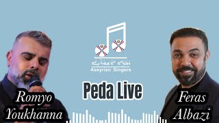 Romyo Youkhanna amp Feras Albazi peda Live 2024 [upl. by Ahsar836]