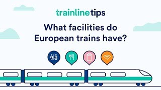 Luggage and facilities on European trains  How to travel by train in Europe [upl. by Douty]