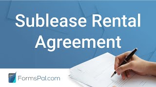 Sublease Rental Agreement  GUIDE [upl. by Mendes46]