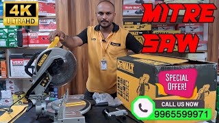 Dewalt Mitre Saw dw714 10 inches  Unboxing amp Quick Review Dewalt 9965599971 [upl. by Keryt528]