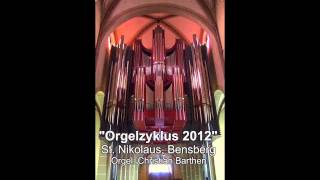 Orgelkonzert mit Christian Barthen in St Nikolaus Bensberg [upl. by Llenrahc]