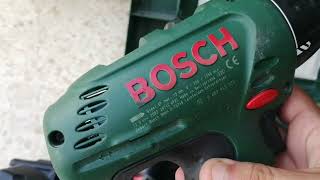 visseuse Bosch 12v vert [upl. by Annawat931]