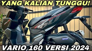 HONDA VARIO 160 VERSI 2024 [upl. by Ydoc]