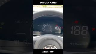 Toyota Raize STARTUP [upl. by Znarf]