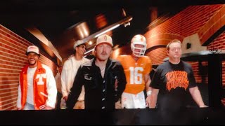 Morgan Wallen Neyland Stadium Walkout With Peyton Manning Nico Iamaleava Josh Heupel Bru McCoy [upl. by Leffen650]