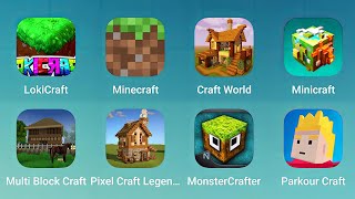 Lokicraft Minecraft Craft World Minecraft Multi Block Craft Pixel Craft Legend MasterCrafter [upl. by Aivatnuahs]