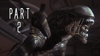 Alien Isolation Walkthrough Part 2  First Xenomorph Encounter PS4 Gameplay Commentary [upl. by Idner]