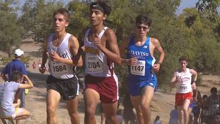 High School Cross Country  Clovis Invitational 2017  Boys 5K Div 1 Varsity [upl. by Griffy]