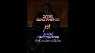 2003 Jason Voorhees vs Jason Voorhees 2009 [upl. by Aidua]