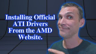 Installing Official Linux ATI Drivers from AMDs Website [upl. by Iphagenia]